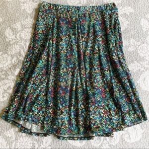 LuLaRoe Colorful Geometric Madison Skirt